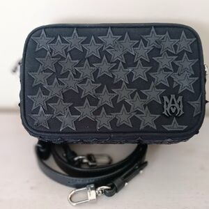 Black Star Embellished Crossbody Bag